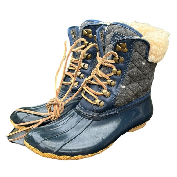 Sperry Top-Sider Women's Shearwater Rain Boot Womens size 9 - Picture 1 of 8